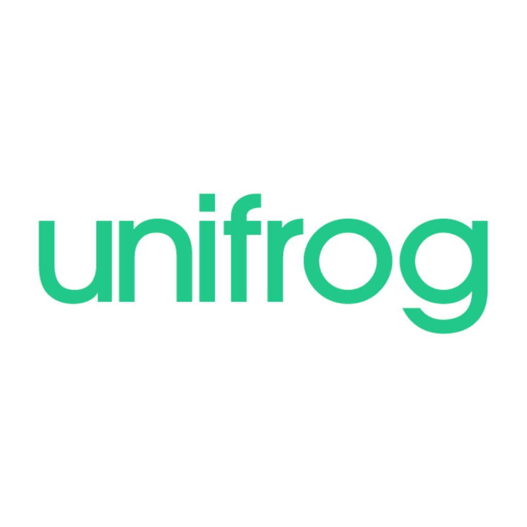 Unifrog logo, Tilting Futures