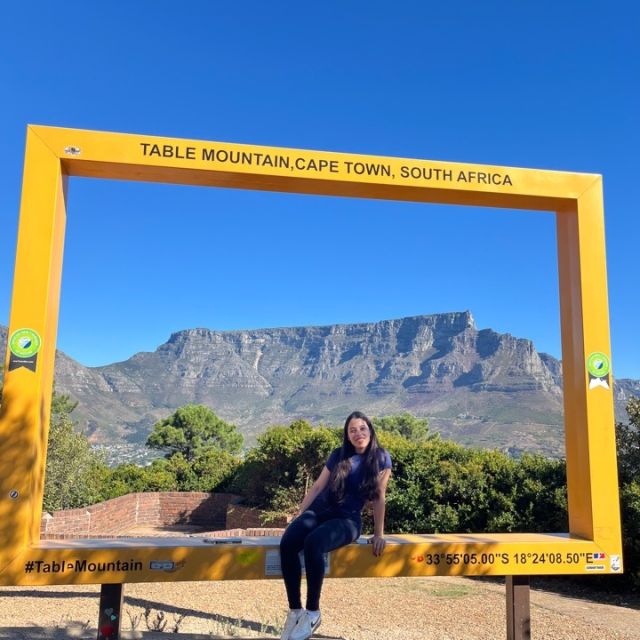 Today’s #SundayViews is Table Mountain! 🇿🇦

Each Sunday we’re checking in with our Take Action Lab students on the ground in Cape Town to see what they’ve seen, where they’ve been, and what they’ve learned. Along with Lion’s Head and Signal Hill, Table Mountain is among Cape Town’s instantly recognizable geographic features. Here student Ana Laura Silva strikes a pose in front of the iconic topographic landmark. 

Learn more about Take Action Lab and our students’ experience at the link in our bio.