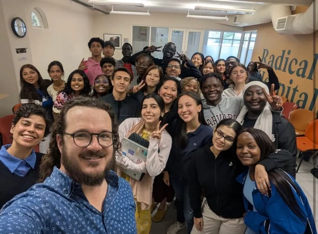 We were so inspired by this session for our August 2025 Take Action Lab: Human Rights in Cape Town, South Africa at @berthahouse_  from @rspazzoli, co-founder of @thesparksimpactfellowship ✨ 
He took our Tilters on a journey through Cape Town’s history and the forces that shaped the city we live in today. More than that, he challenged us to think deeply about our own futures - our purpose, our values, and the impact we want to make. 
Feeling motivated and ready to take action? Apply today! Link in bio 💡🌍
#TakeActionLab #ImpactJourney #TiltersInAction #CapeTownStories #FutureMakers