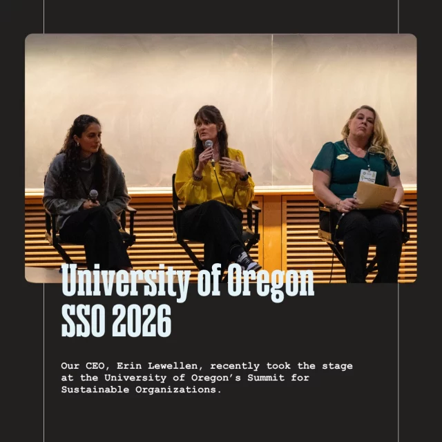 Our CEO, Erin Lewellen, recently took the stage at the @uoregon’s Summit for Sustainable Organizations to discuss our mission of equipping emerging leaders with the skills required for systems transformation. Thank you to the University of Oregon for hosting this vital dialogue on turning vision into measurable results!
#SystemsThinking #SSO2026 #tiltingfutures