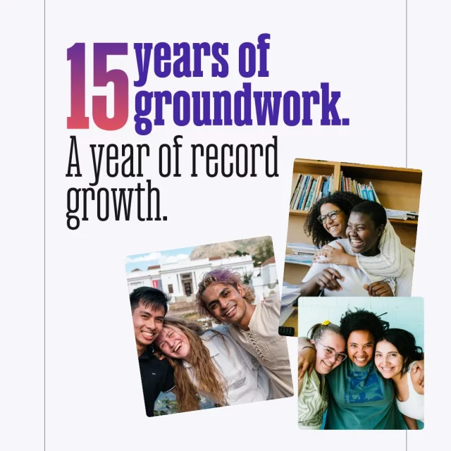 Fifteen years of groundwork. A year of record growth: scaling access, influence, and innovation in global education.
2025 was a banner year for Tilting Futures. We expanded to new countries, launched partnerships with esteemed higher education institutions, and built on our 15-year legacy of developing tomorrow’s global-minded leaders.
Read more in our 15th-year anniversary annual report at the link in our bio!
#TiltingFutures #TakeActionLab #SystemsThinking