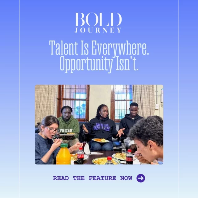 Talent is everywhere. Opportunity isn’t.
In a recent interview with @boldjourneymag, our Chief Impact and Innovation Officer, Elikem Tomety Archer, reflects on the experiences that shaped her journey and why curiosity, adaptability, the importance of community, and learning across difference matter more than ever.
Read the full interview to learn why Elikem believes curiosity can open doors to new possibilities at the link in our bio!
#TiltingFutures #BoldJourney