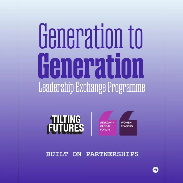 We’re excited to partner with @reykjavikglobalforum to make the case for investing in young women as a powerful lever for stronger, healthier communities worldwide. 
Because the next generation of leaders shouldn’t just be part of conversations about the future. They should help shape them.
Meet our Gen2Gen participants and learn more about our partnership with the Reykjavík Global Forum.
#ReykjavikGlobal #PowerTogether #Gen2Gen